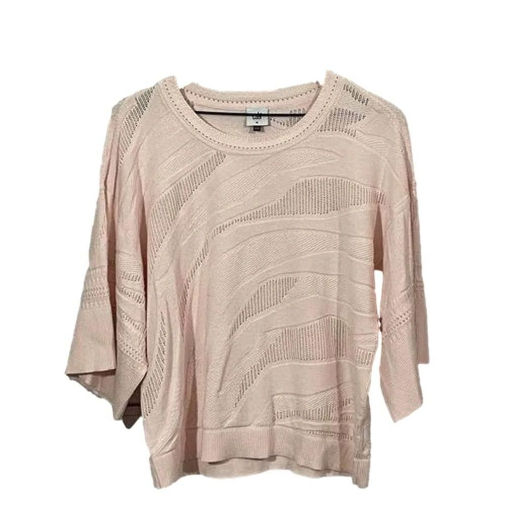 Cabi Pink Shy Boxy Pullover Knit Sweater - Picture 8 of 10